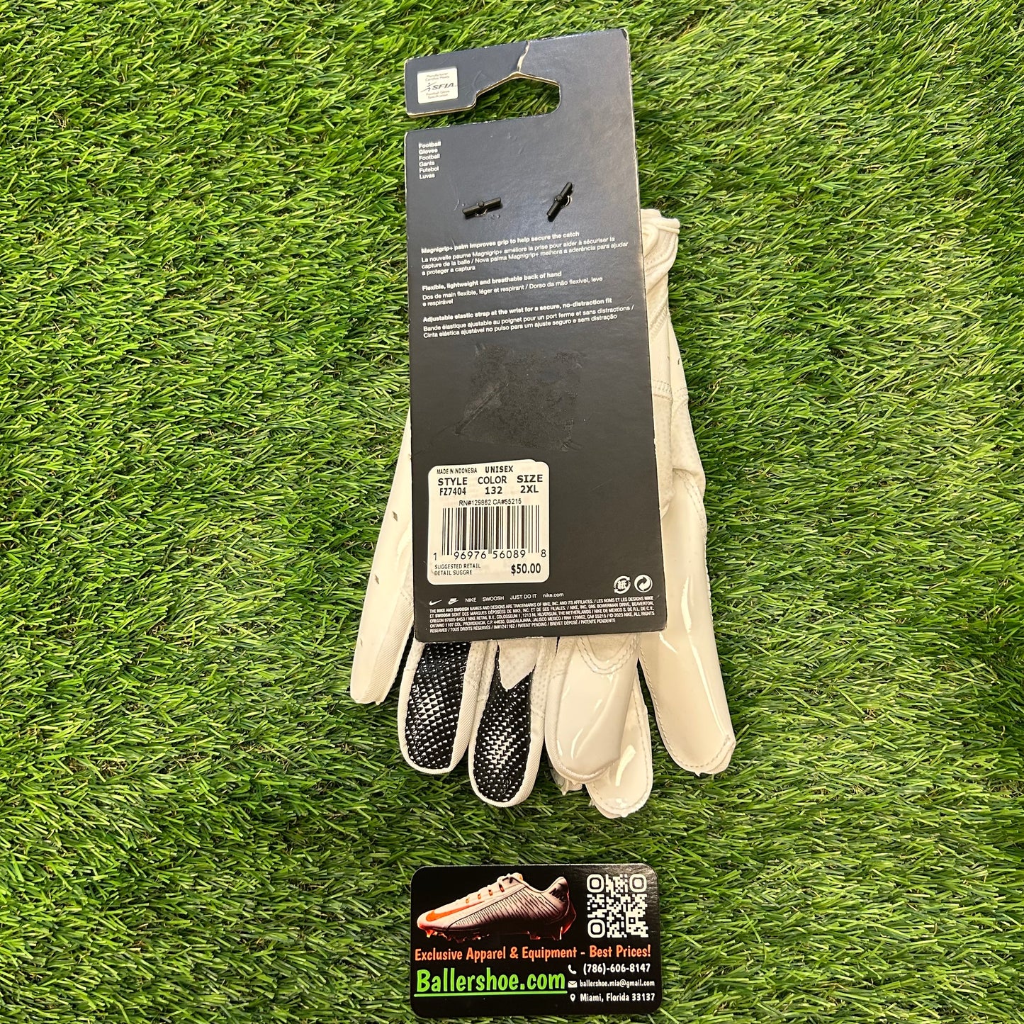 Nike Vapor Jet 8.0 Football Gloves