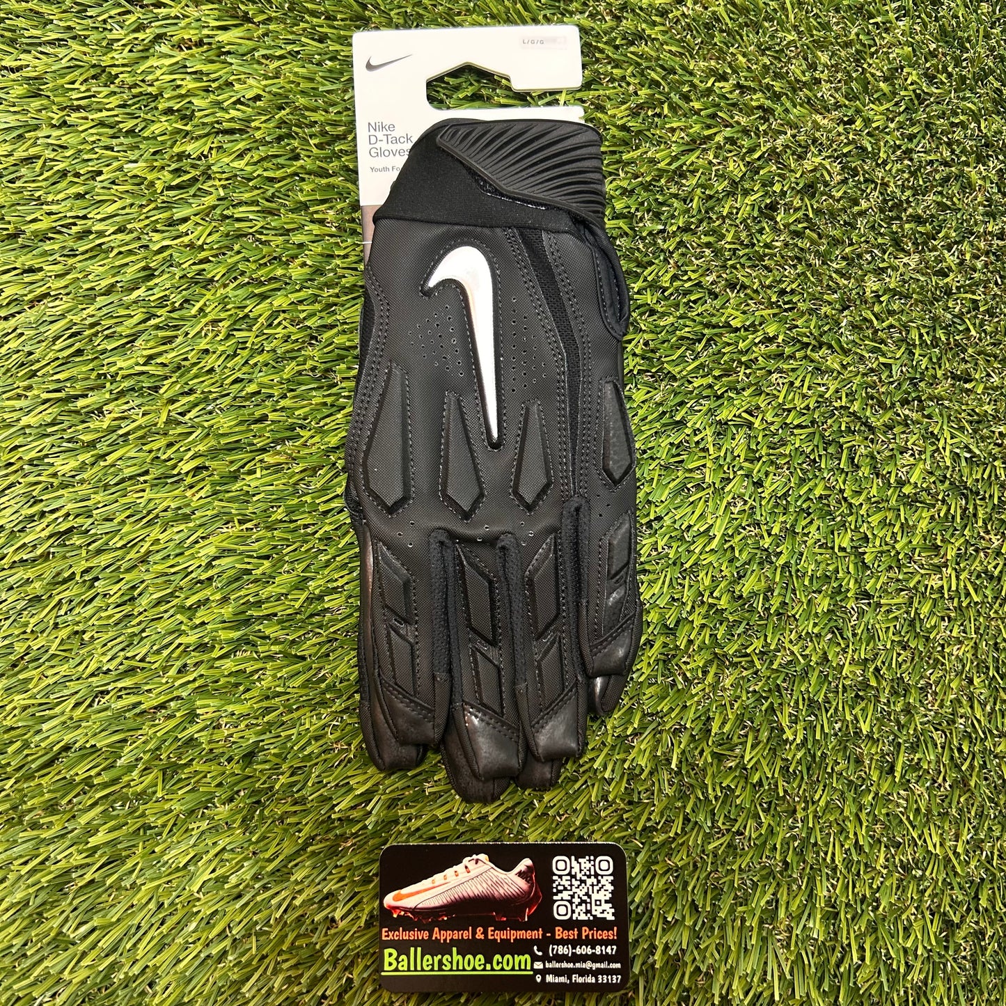 Nike D-Tack 6.0 Padded Football Gloves
