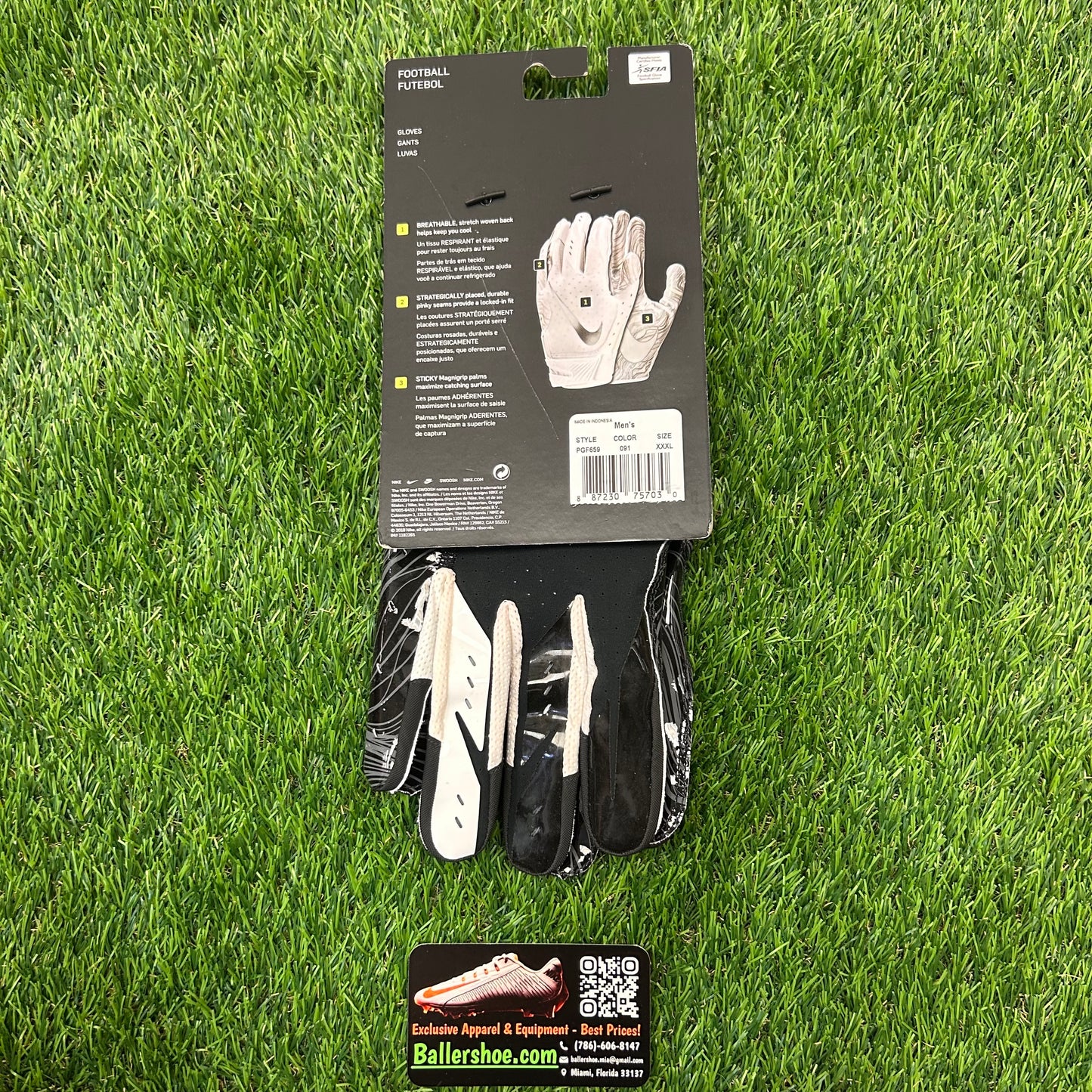 Nike NFL Vapor Jet 5.0 Football Gloves