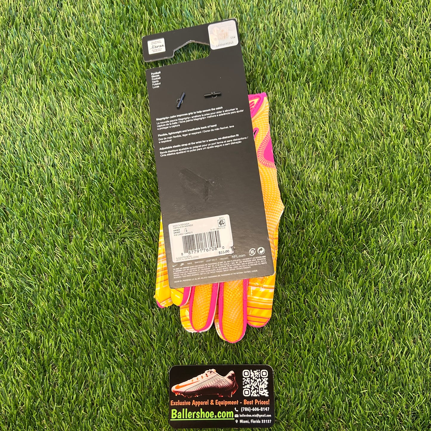 Nike NFL Vapor Jet 8.0 "Combine" Football Gloves