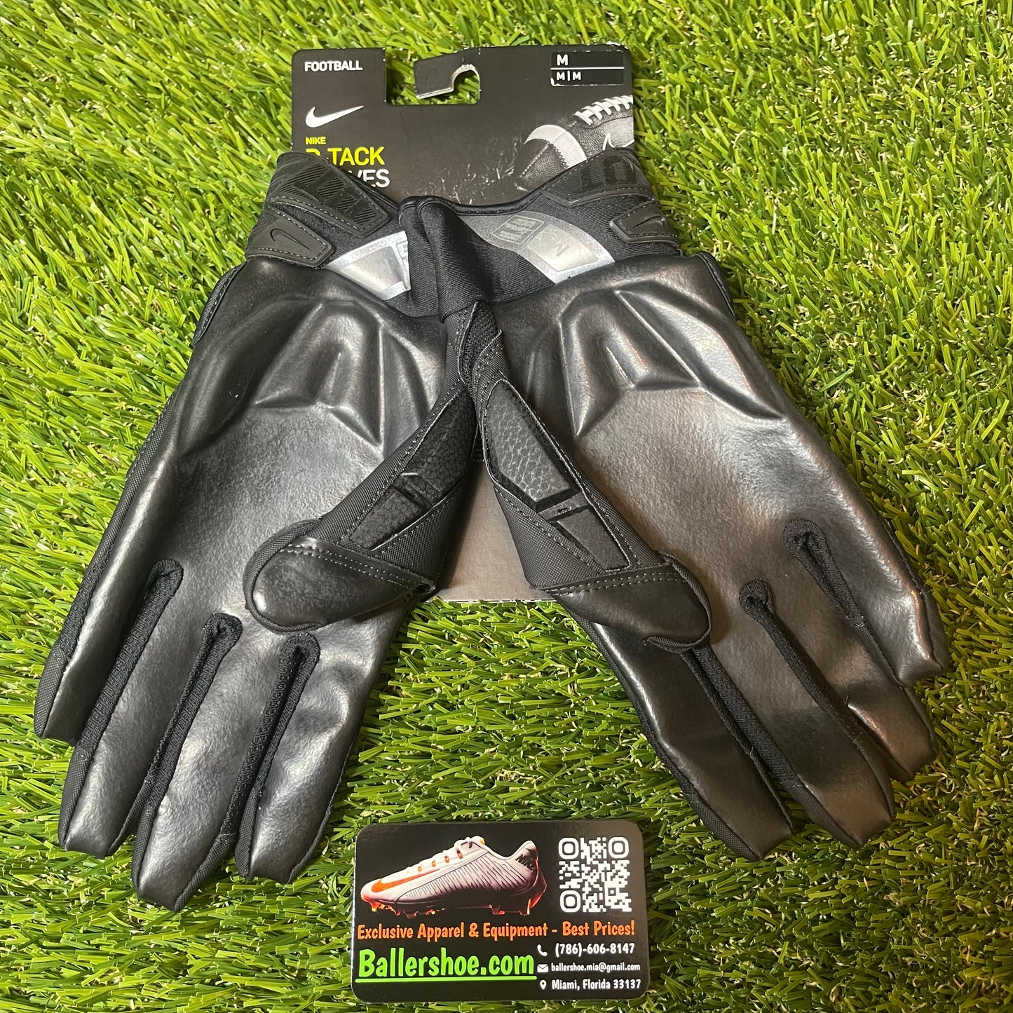 Nike D-Tack 6.0 Padded Football Gloves