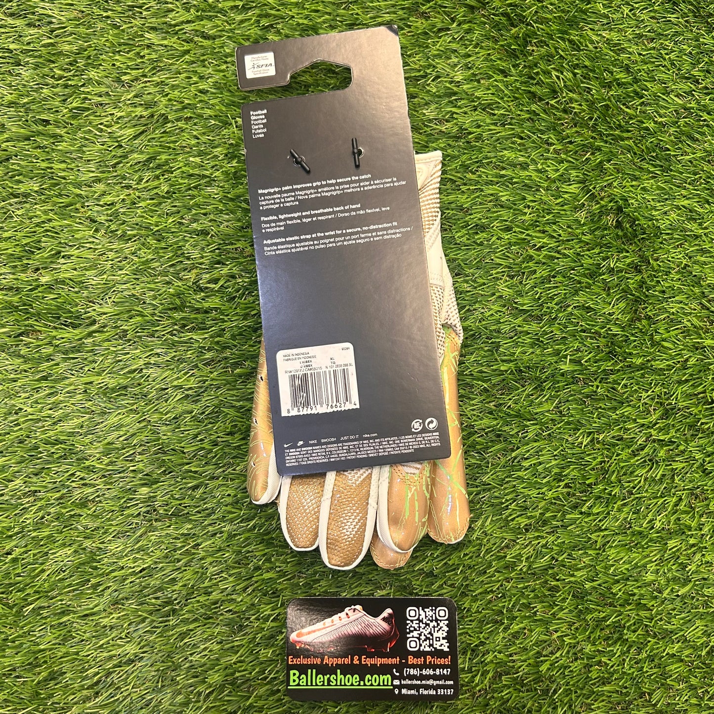 Nike Vapor Jet 8.0 Football Gloves