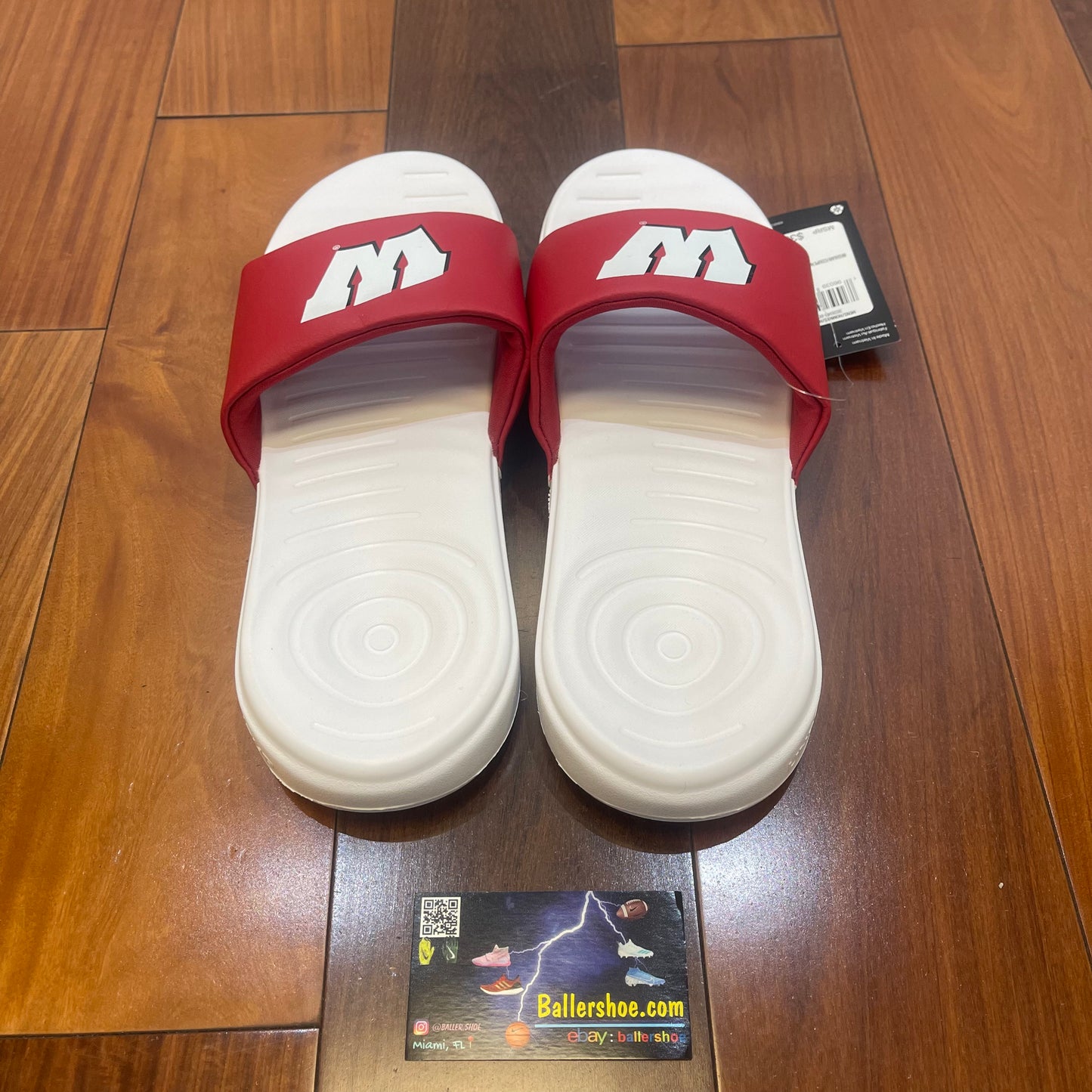 Under Armour Ansa Wisconsin Badgers Slides