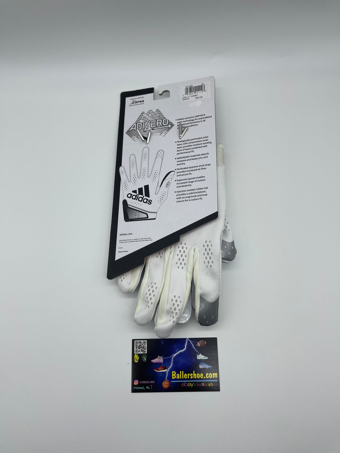 Adidas Adizero 11 Turbo Football Gloves
