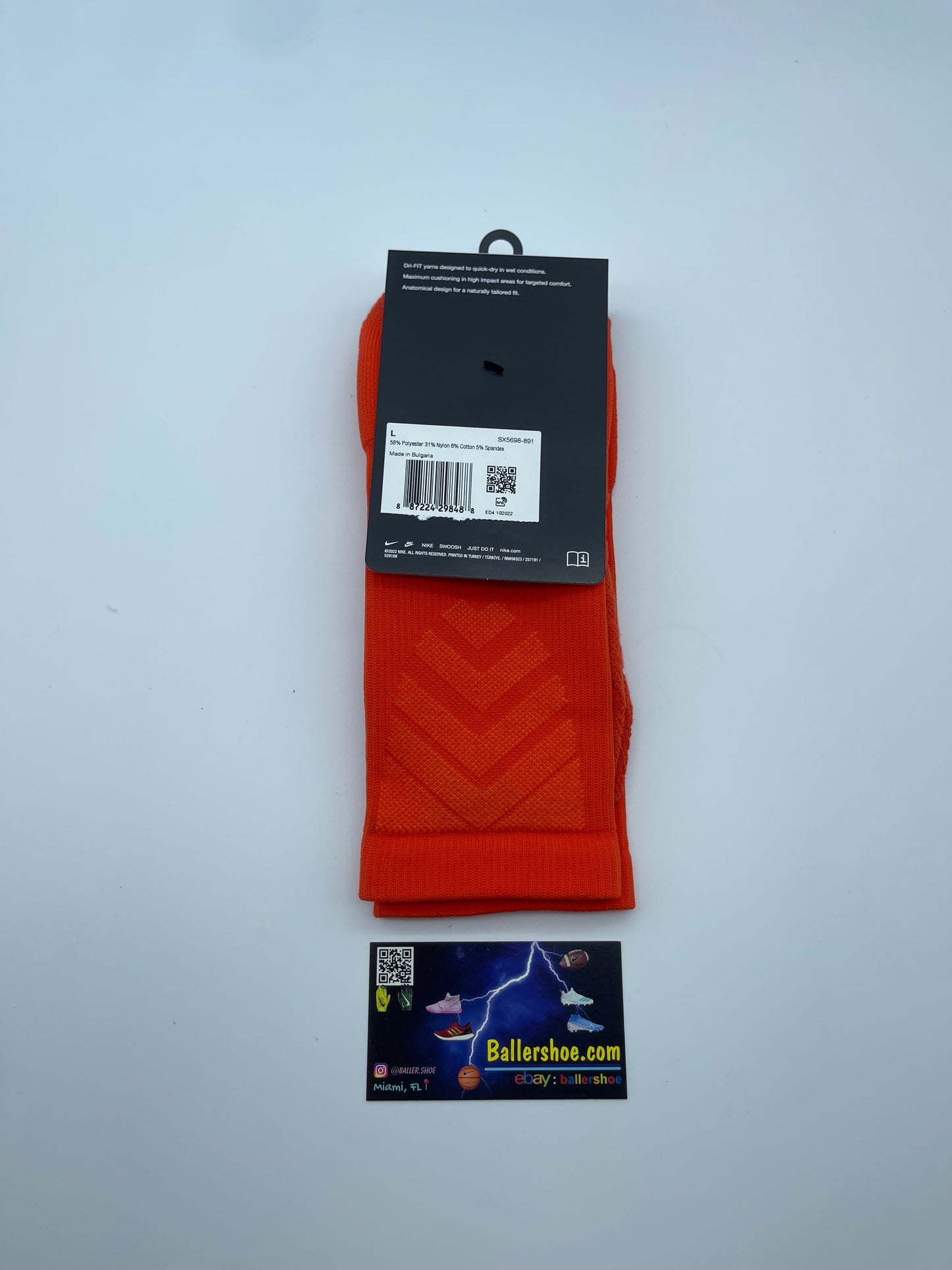 Nike Dri-Fit Vapor Crew Socks