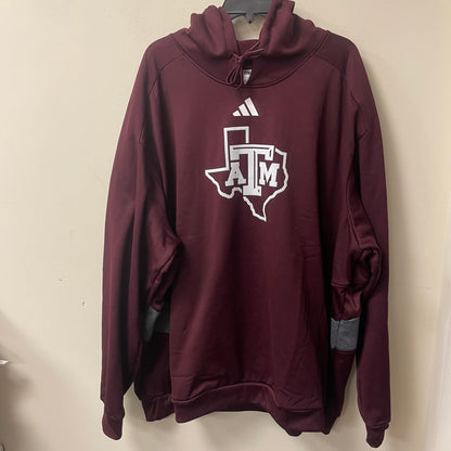 Adidas Texas A&M Aggies Travel Pullover Hoodie