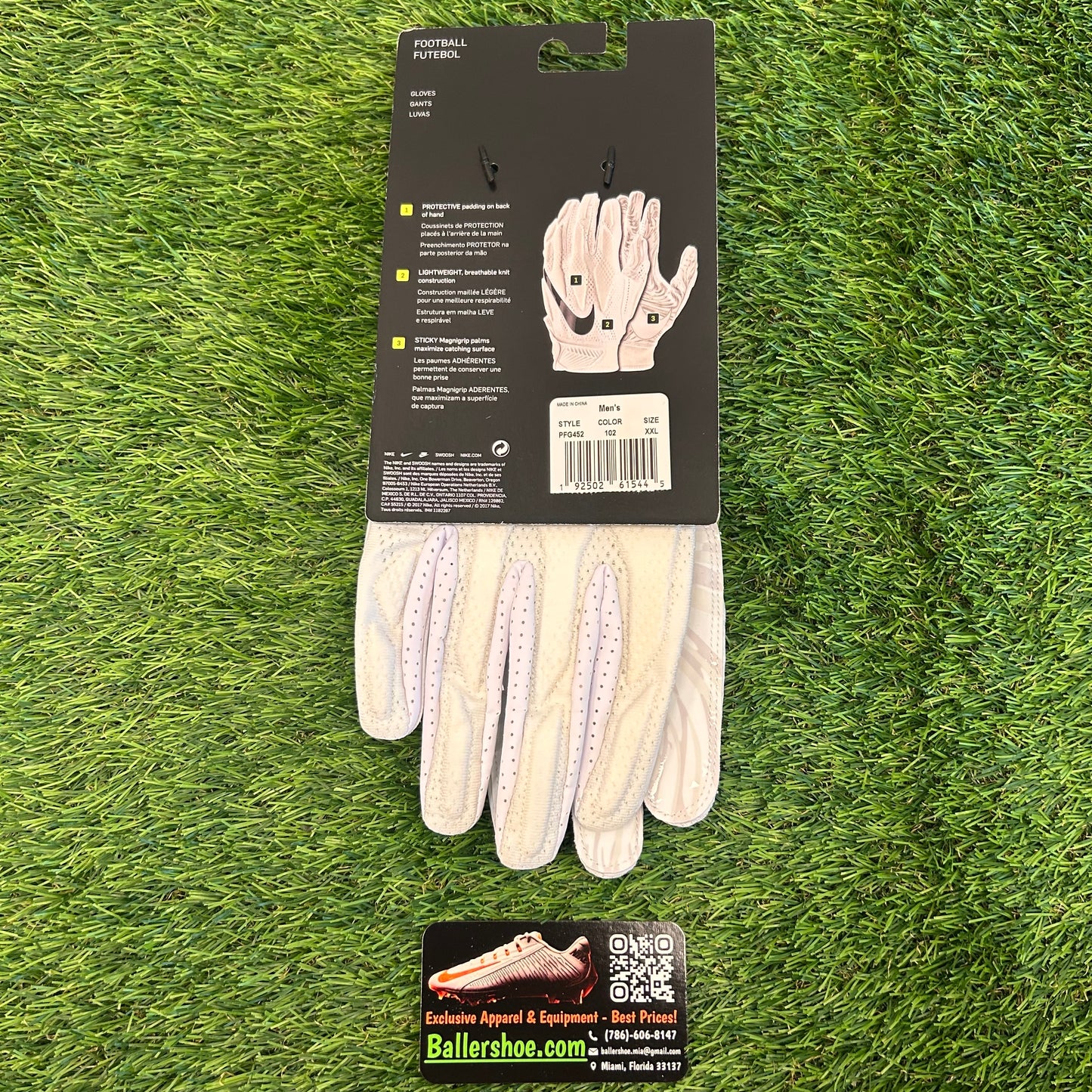 Nike NFL Jordan Superbad 4.5 Football Gloves