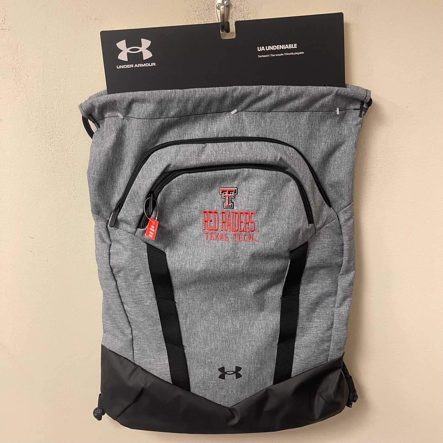 Under Armour Texas Tech Red Raiders S23 Undeniable Sackpack