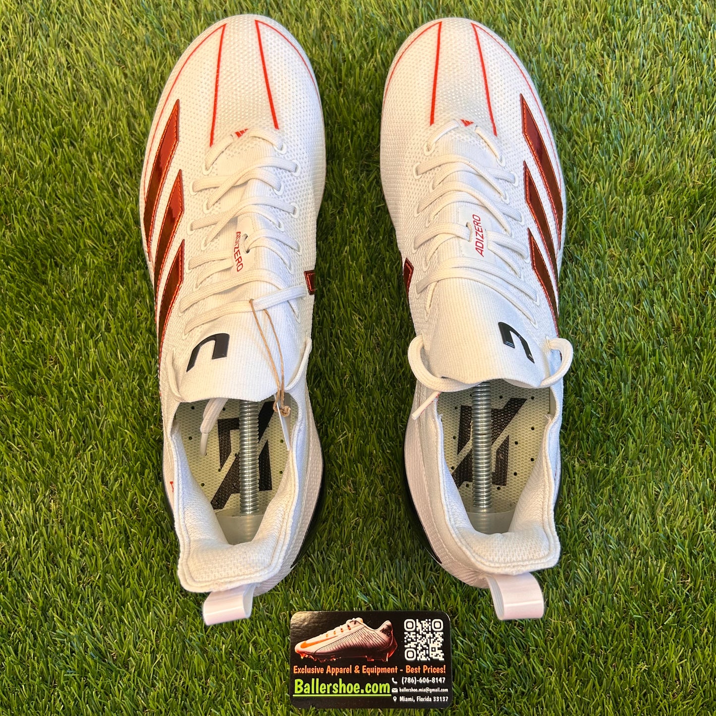 Adidas Team Issue Miami Hurricanes Adizero Electric Primeknit