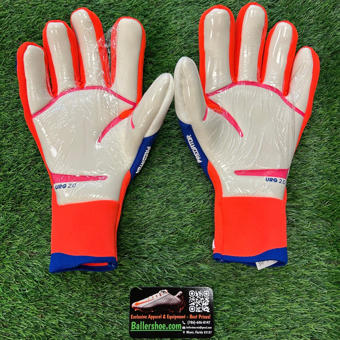 Adidas Predator Pro Fingersave Goalkeeper Soccer Gloves