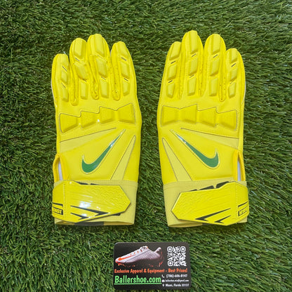 Nike Team Issue Oregon Ducks Hyperbeast 2.0 Hydragrip Padded Football Gloves