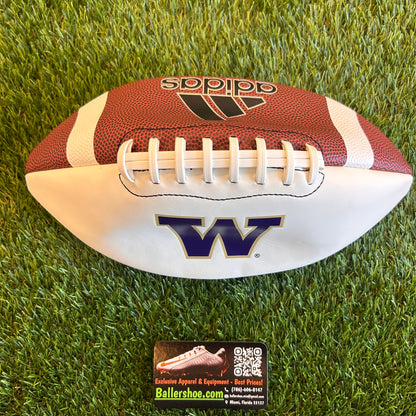 Adidas Washington Huskies Autograph Football