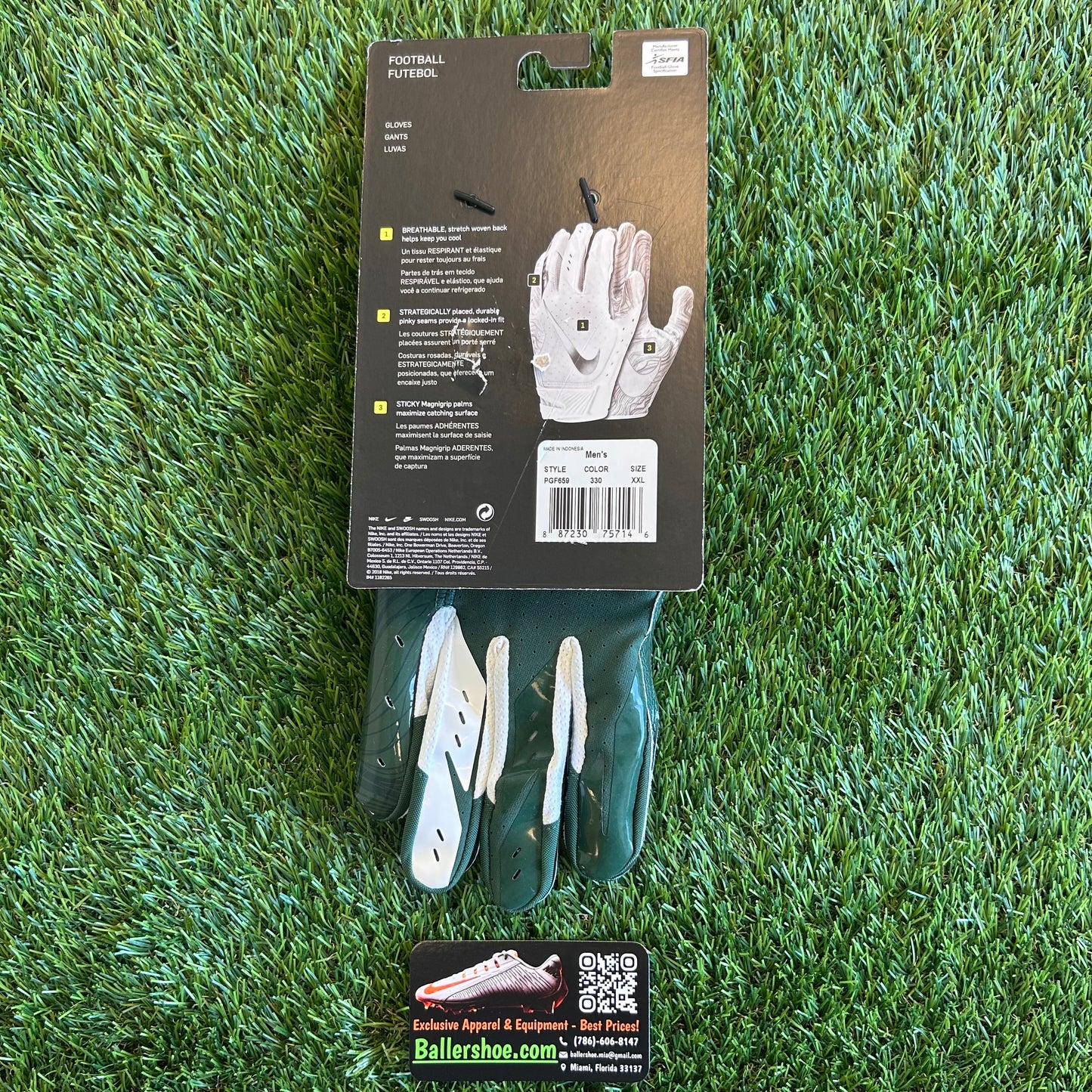 Nike NFL Vapor Jet 5.0 Football Gloves