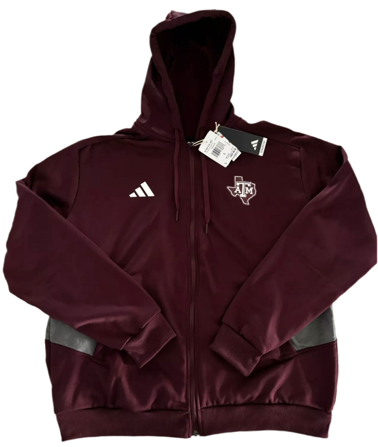 Adidas Texas A&M Full-Zip Jacket