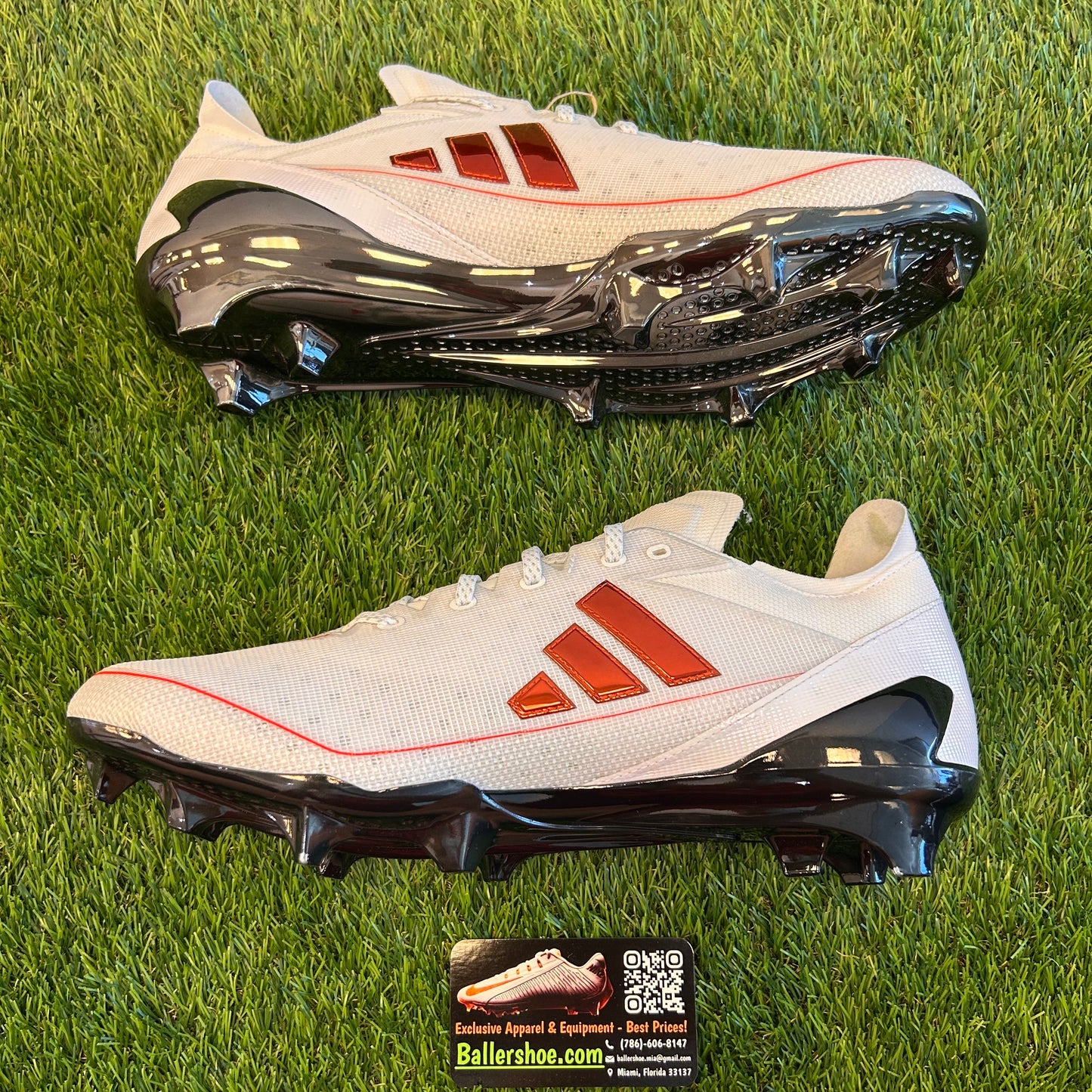 Adidas Team Issue Miami Hurricanes Adizero Electric