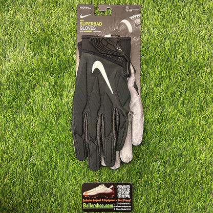 Nike NFL Superbad 5.0 Leather Football Gloves