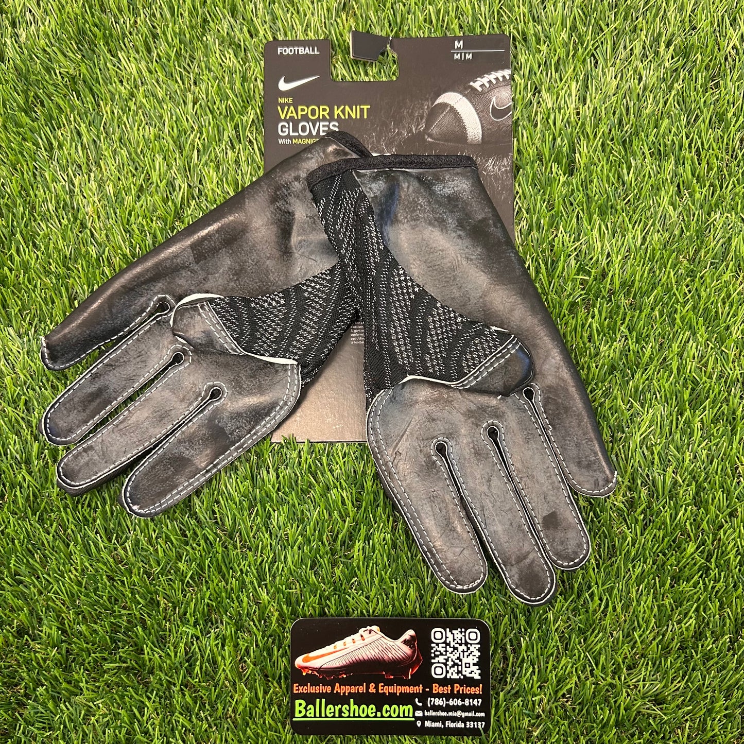 Nike NFL Vapor Knit 3.0 Leather Football Gloves