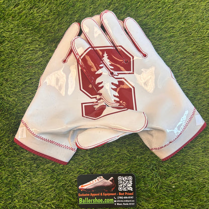Nike Team Issue Stanford Cardinals Superbad 4.0 Football Gloves