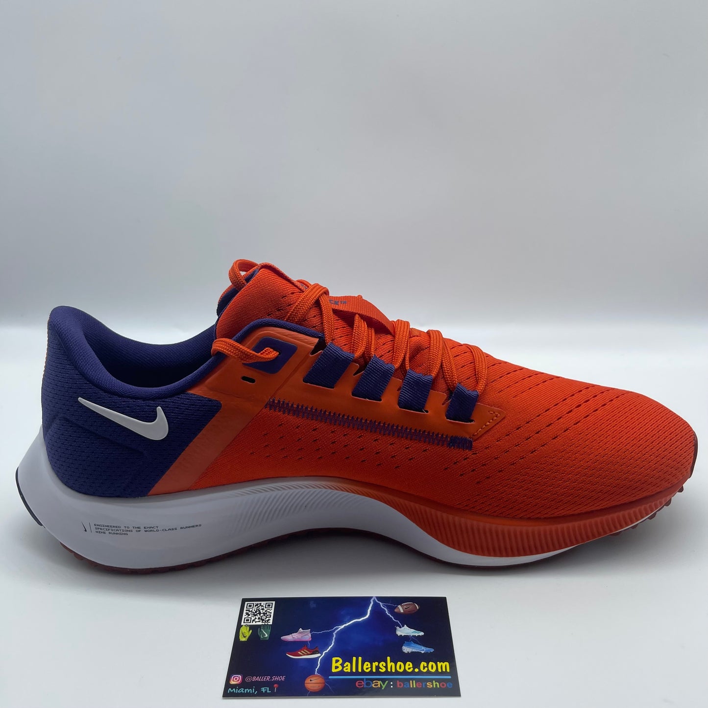 Nike Air Zoom Pegasus 38 Clemson Tigers Shoes