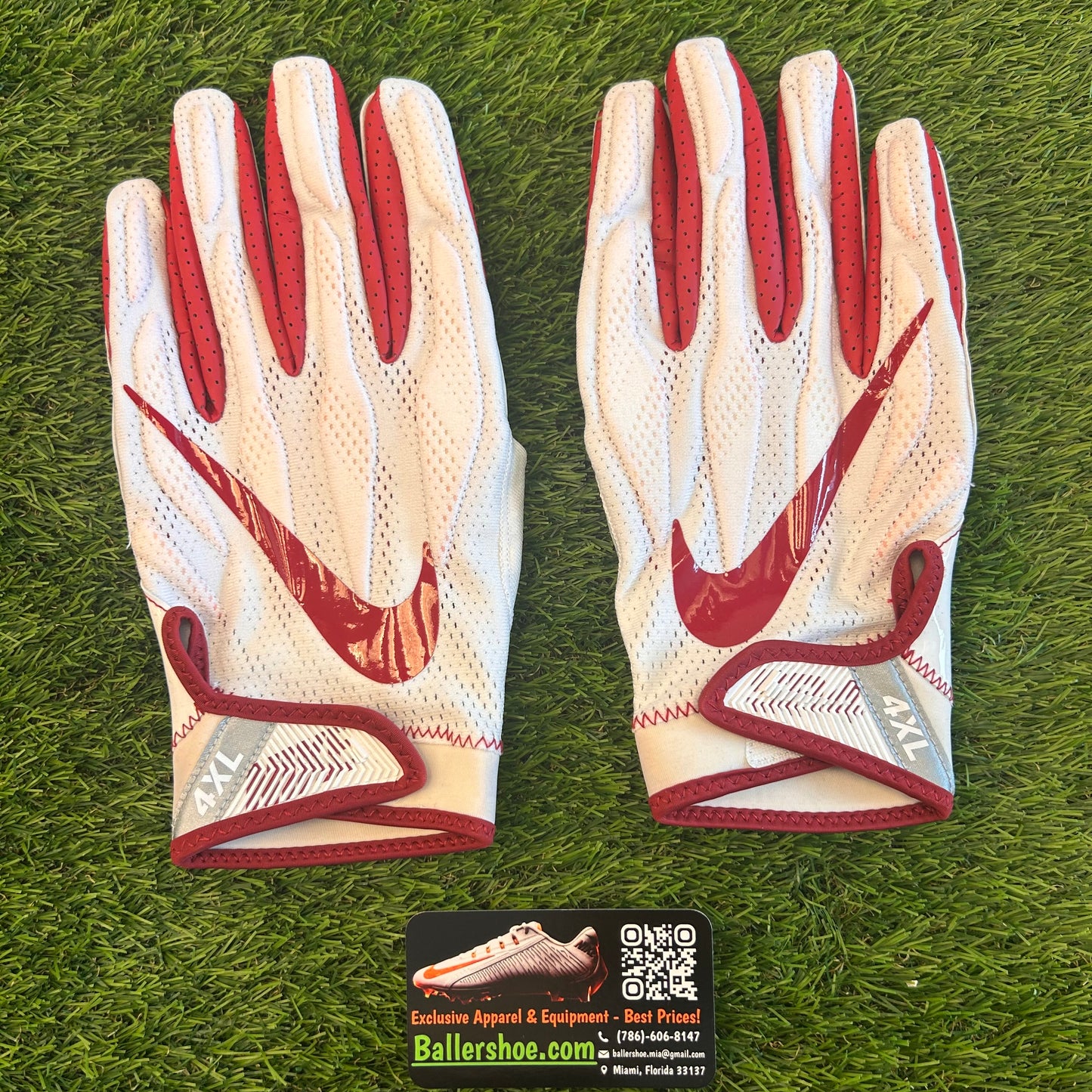 Nike Team Issue Stanford Cardinals Superbad 4.0 Football Gloves