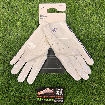 Nike Team Issue TCU Horned Frogs Vapor Jet 7.0 Football Gloves
