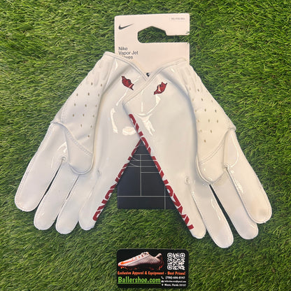 Nike Team Issue Arkansas Razorbacks Vapor Jet 7.0 Football Gloves