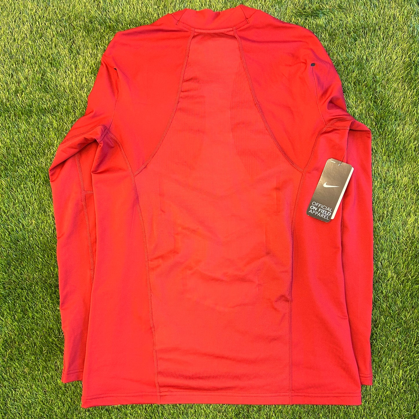 Nike Team Issue USC Trojans Pro Hyperwarm Mock-Neck Long Sleeve