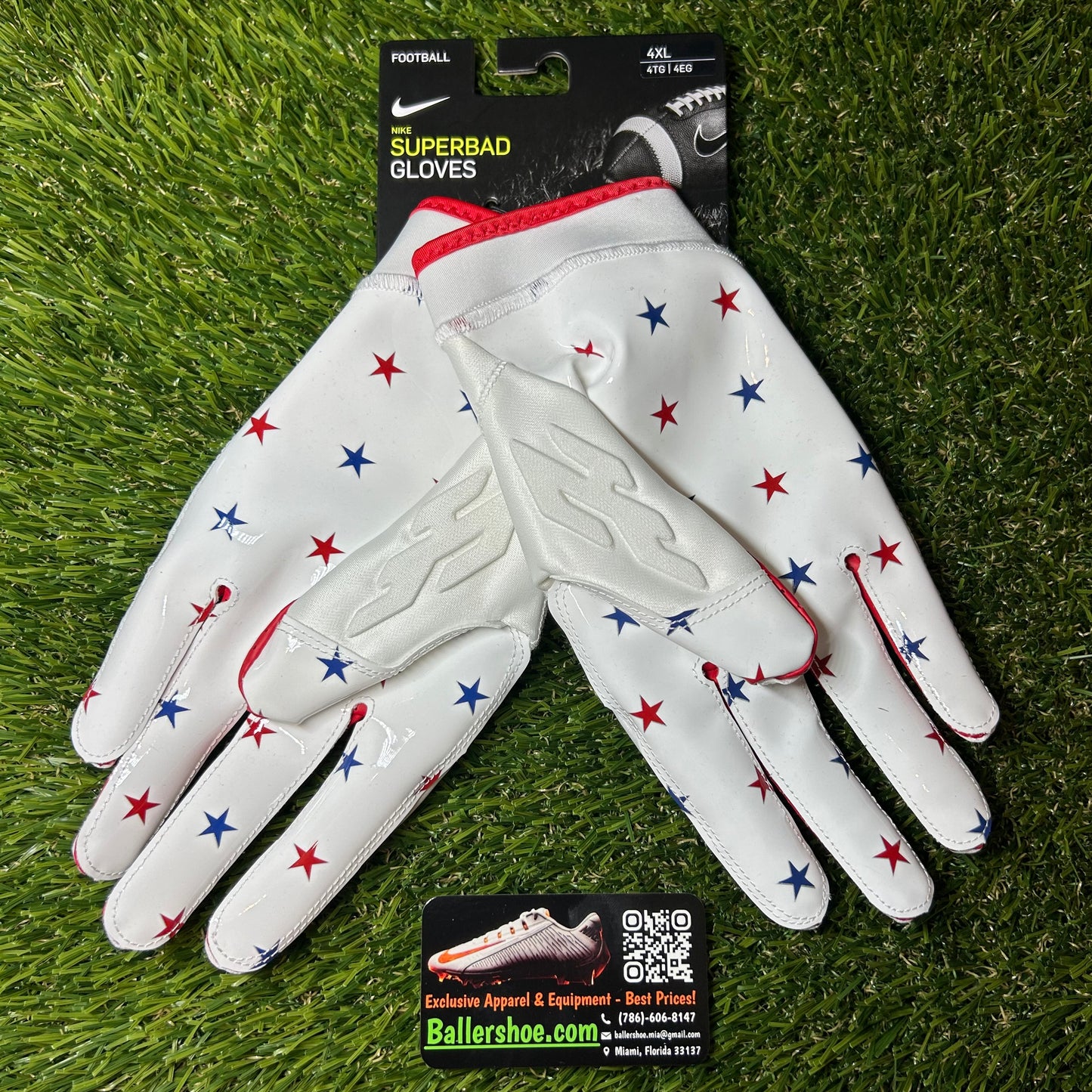 Nike NFL Superbad 6.0 Football Gloves