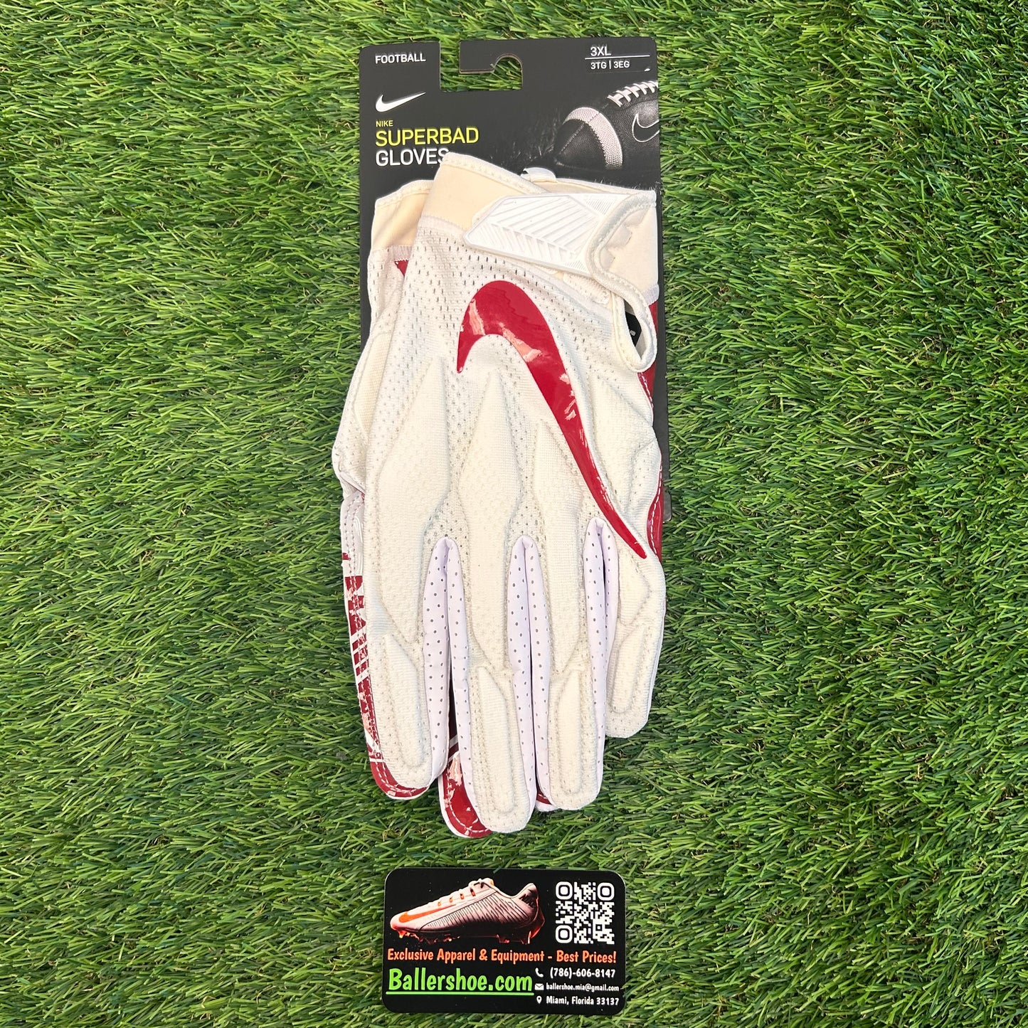 Nike Team Issue Stanford Cardinals Superbad 4.5 Football Gloves