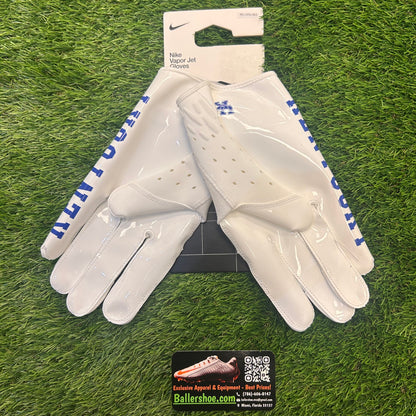 Nike Team Issue Kentucky Wildcats Vapor Jet 7.0 Football Gloves