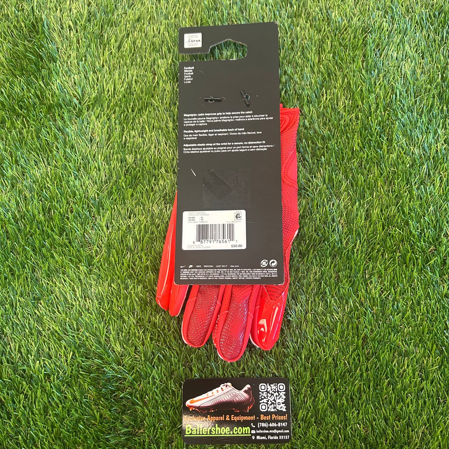 Nike Vapor Jet 8.0 Football Gloves