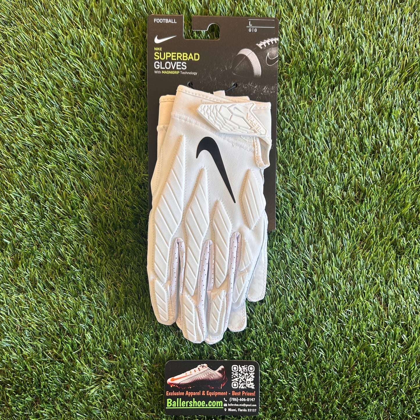 Nike NFL Superbad 5.0 Football Gloves