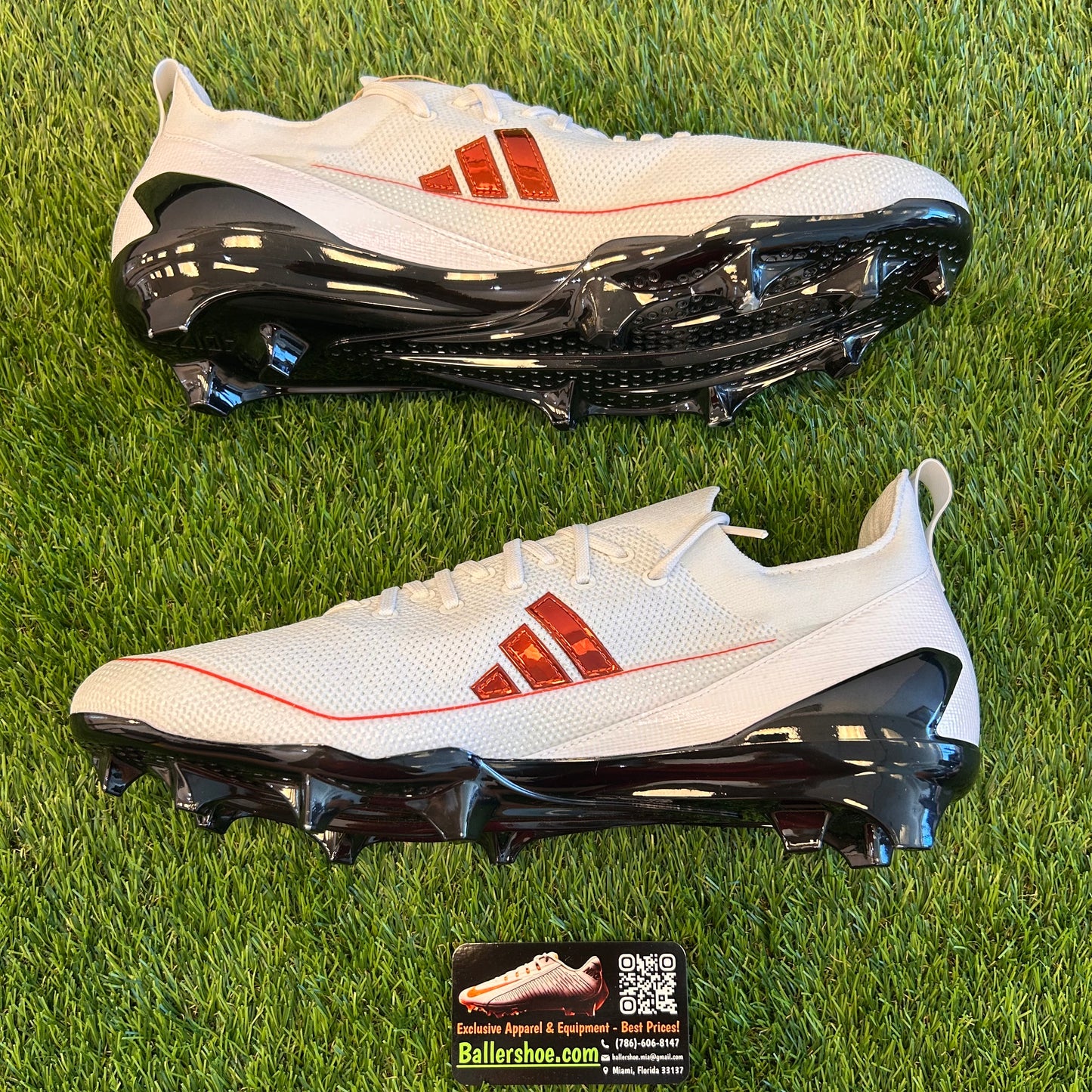 Adidas Team Issue Miami Hurricanes Adizero Electric Primeknit