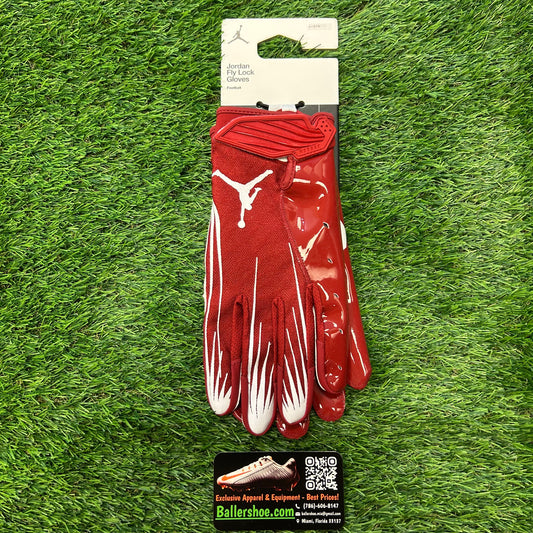 Nike Jordan Team Issue Oklahoma Sooners Fly Lock Football Gloves