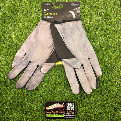 Nike NFL Vapor Jet 5.0 Leather Football Gloves