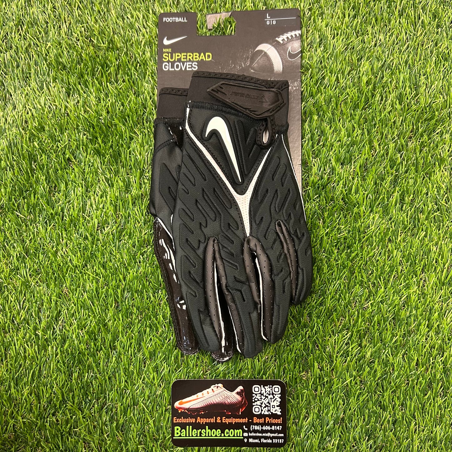 Nike NFL Superbad 6.0 Football Gloves