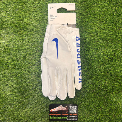 Nike Team Issue Kentucky Wildcats Vapor Jet 7.0 Football Gloves