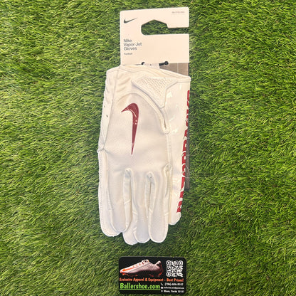 Nike Team Issue Arkansas Razorbacks Vapor Jet 7.0 Football Gloves