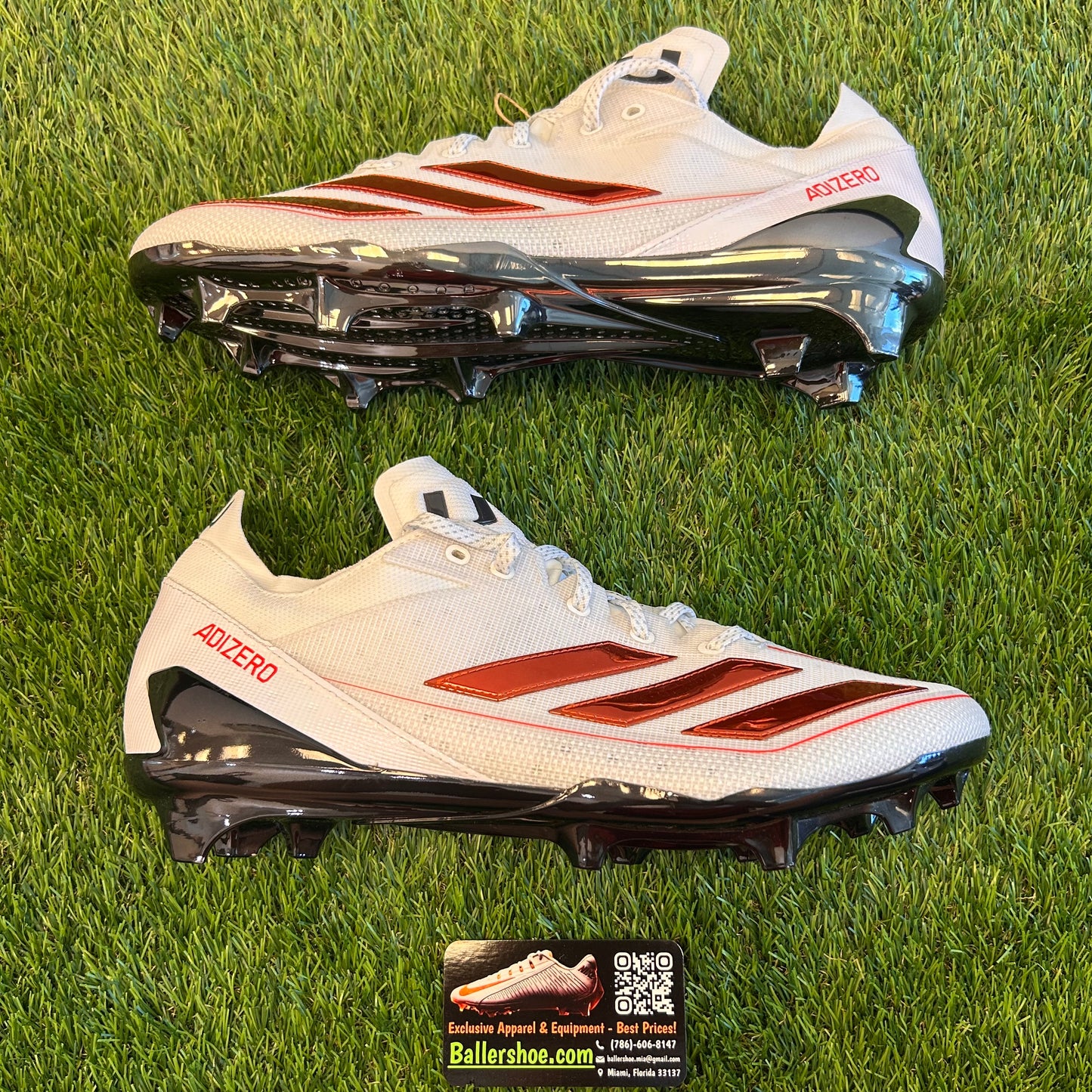 Adidas Team Issue Miami Hurricanes Adizero Electric