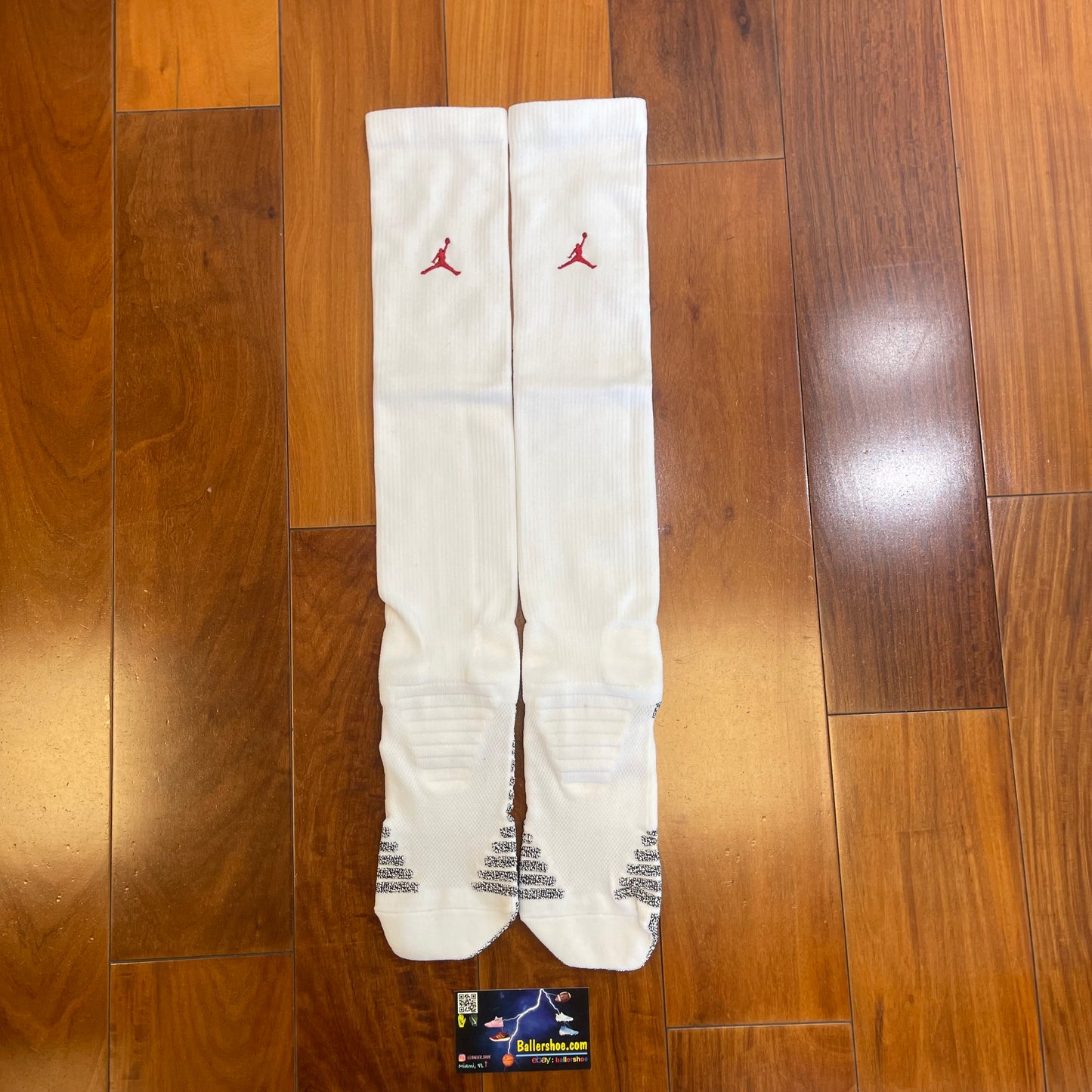 Nike Jordan Team Issued Oklahoma Sooners Vapor Crew Socks