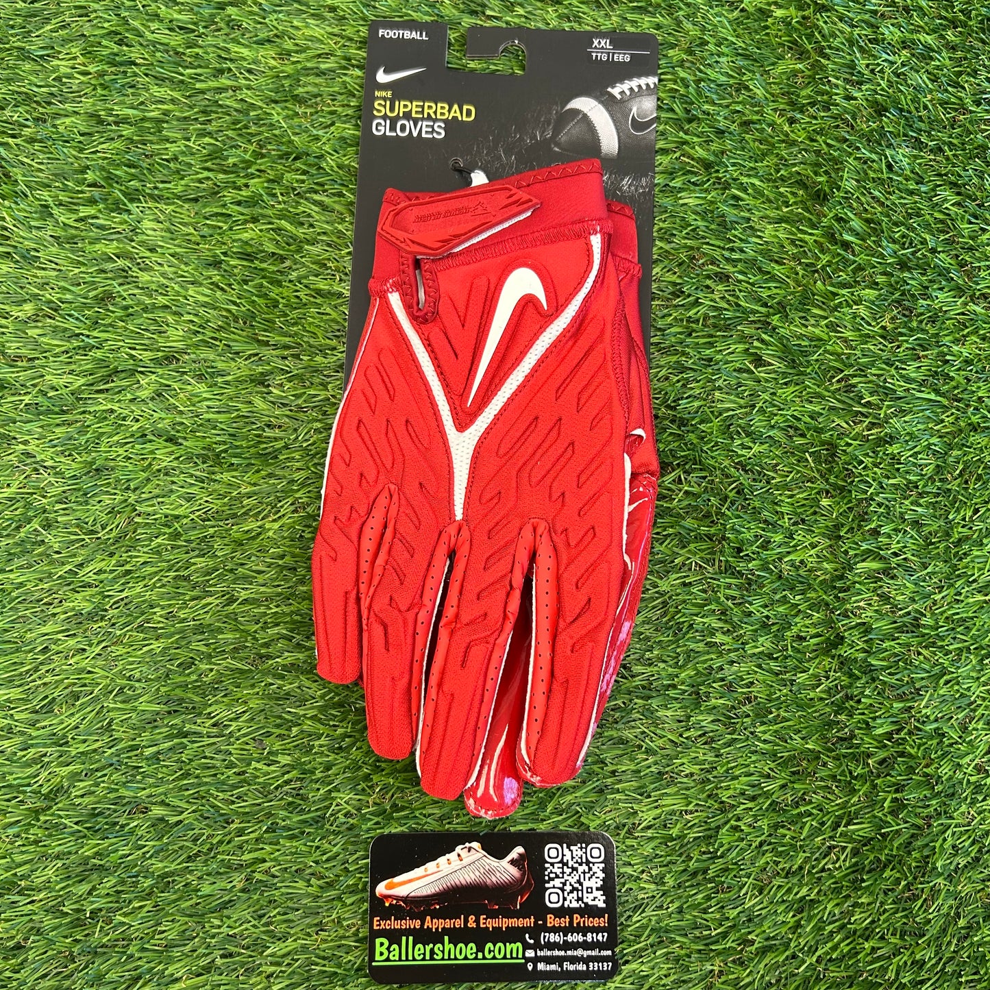 Nike NFL Superbad 6.0 Football Gloves