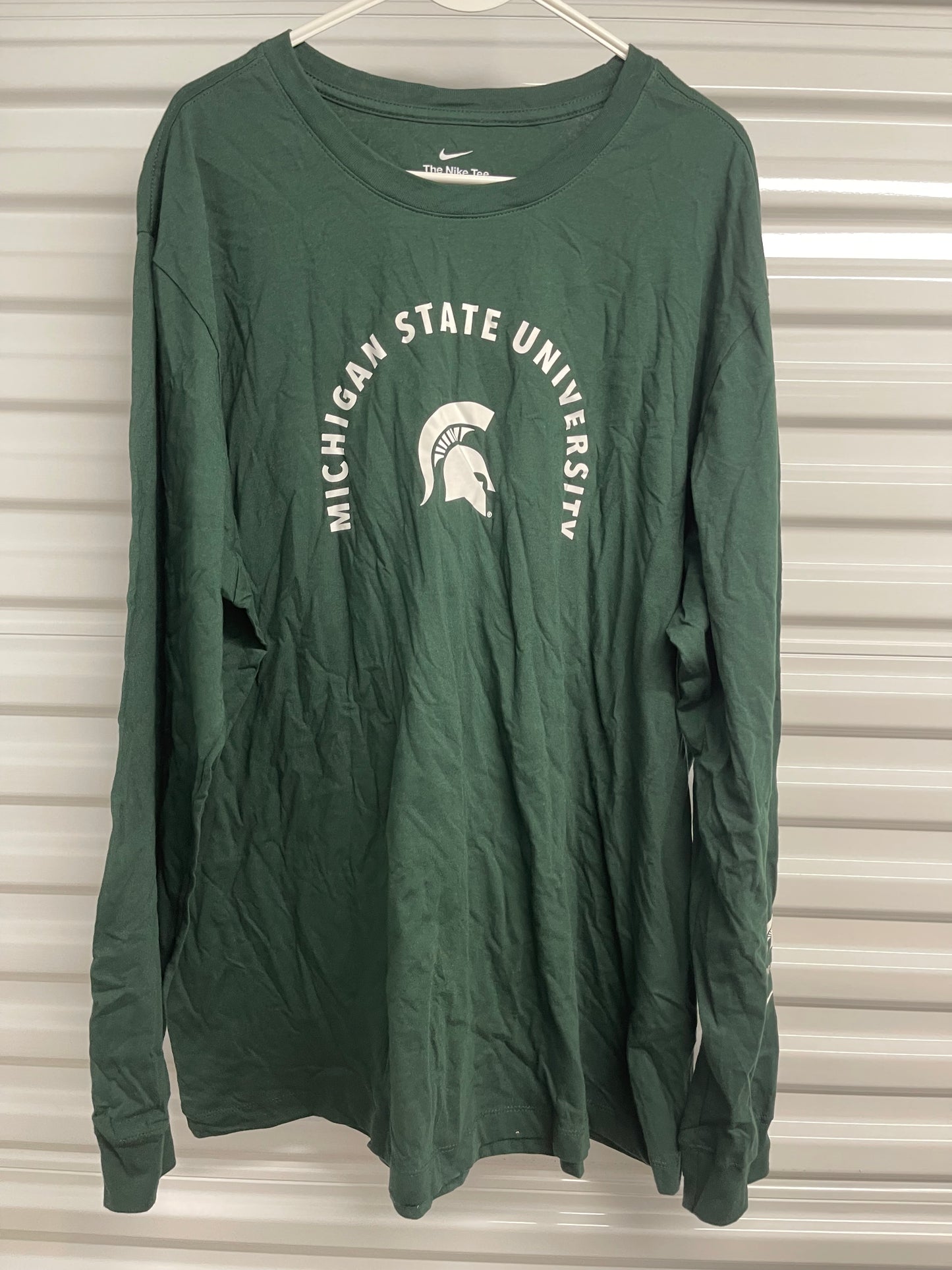 Nike Cotton Michigan State Spartans Long Sleeve