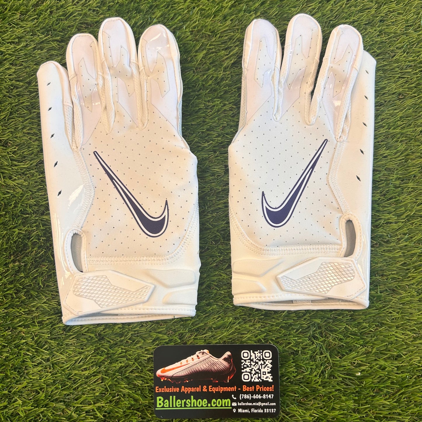 Nike Team Issue TCU Horned Frogs Vapor Jet 6.0 Football Gloves