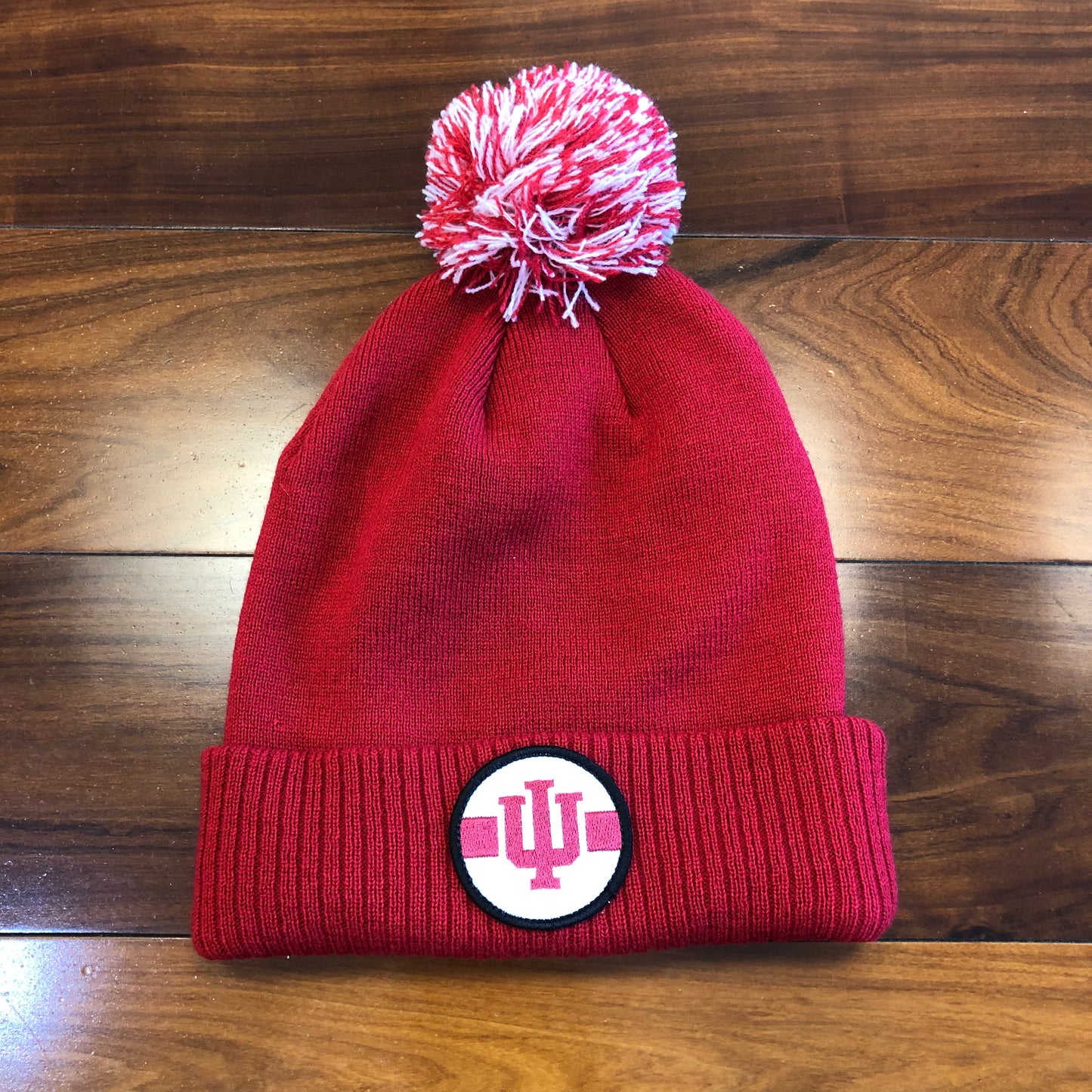 Adidas Indiana Hoosiers Pom Beanie