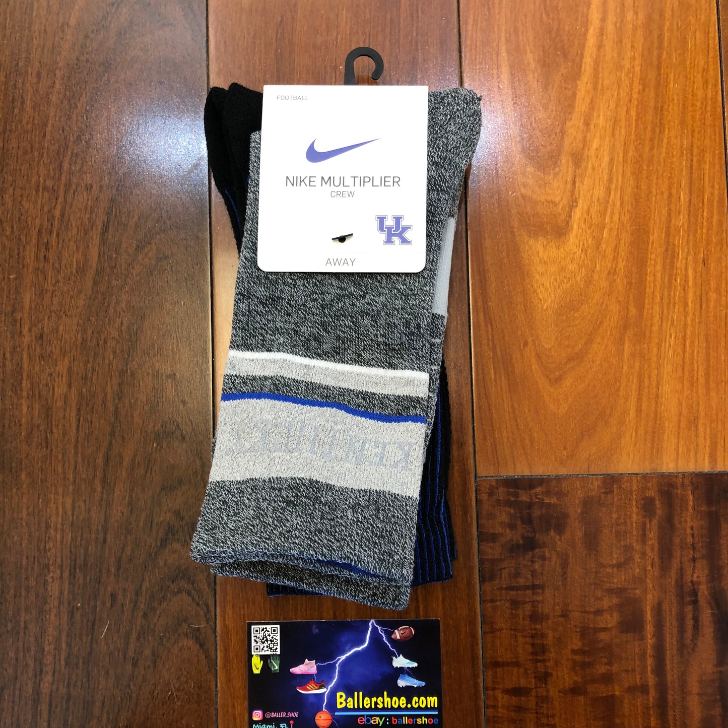 Nike Multiplier Kentucky Wildcats Crew Socks