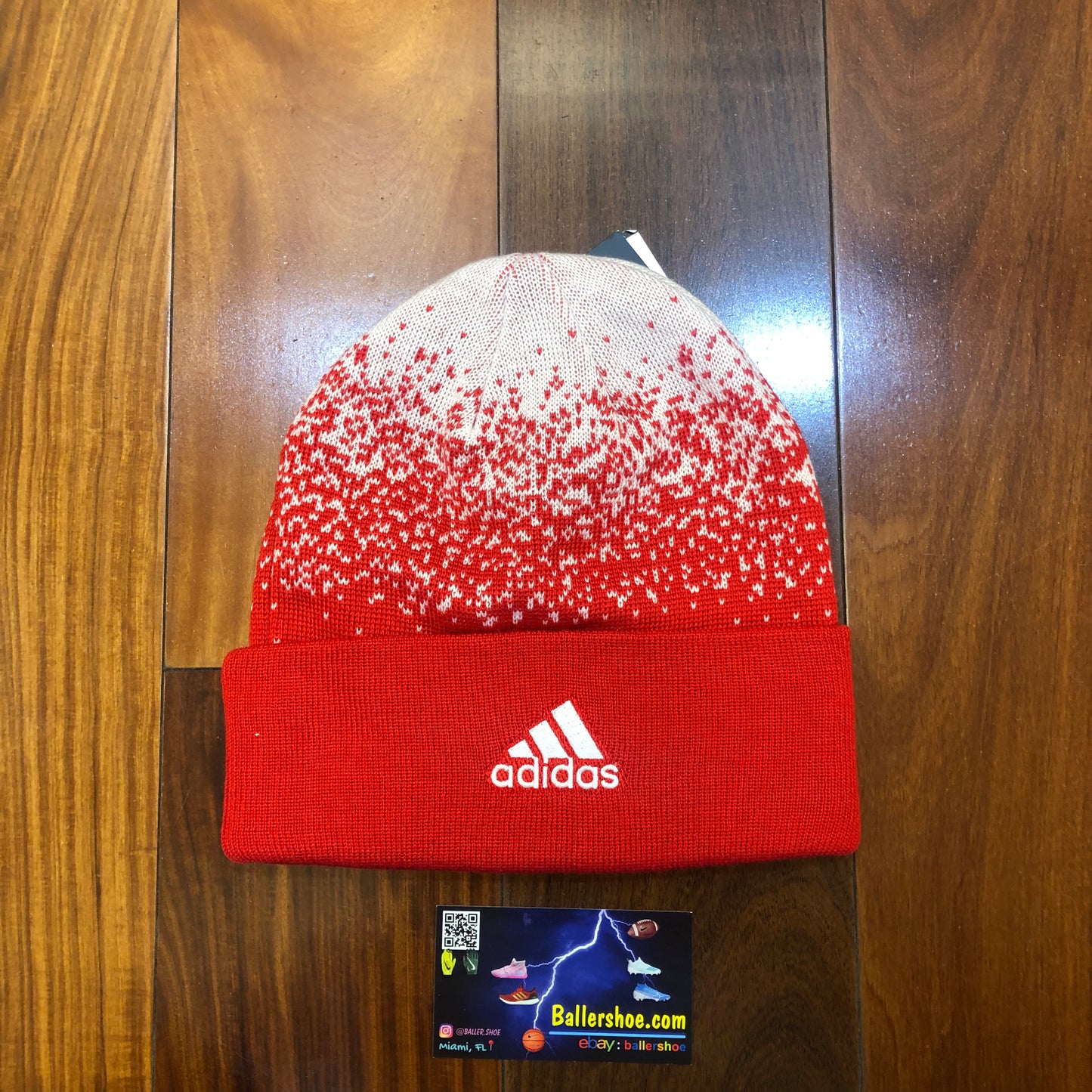 Adidas Nebraska Cornhuskers Cuffed Beanie