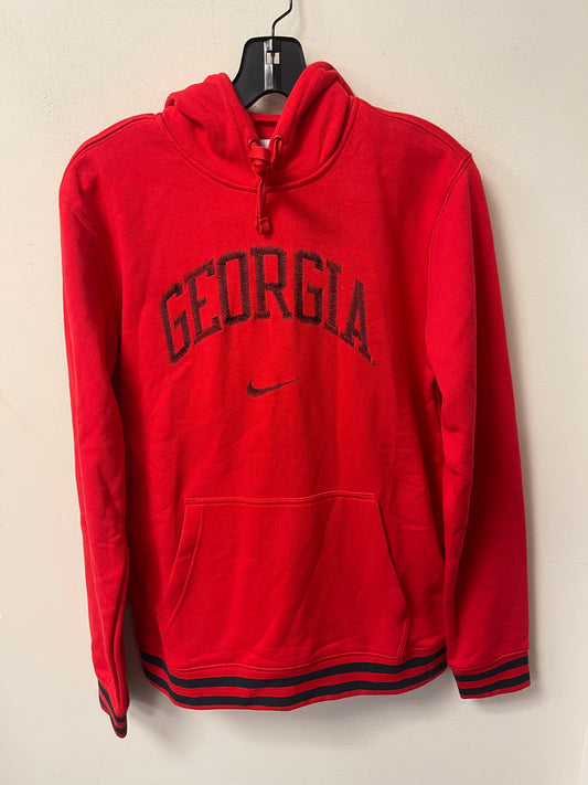 Nike Cotton Georgia Bulldogs Retro Fleece Hoodie