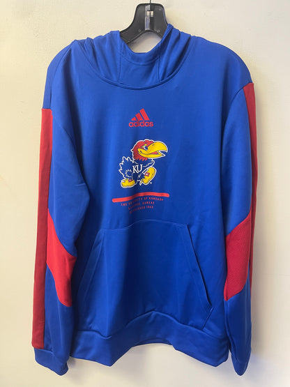 Adidas Kansas Jayhawks Pullover Hoodie