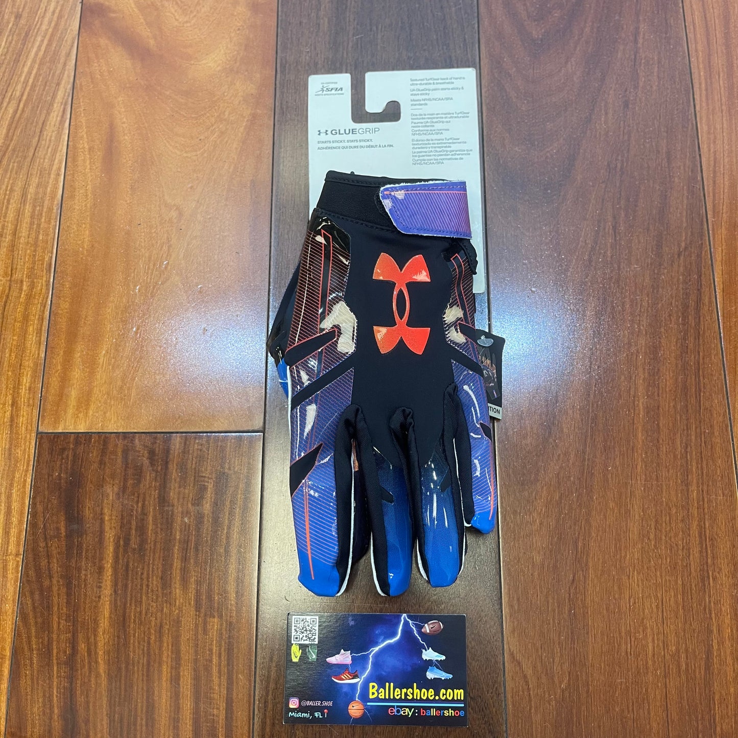 Under Armour F8 Football Gloves