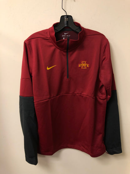 Nike On-Field Dri-Fit Iowa State Cyclones 1/4 Zip Therma Jacket